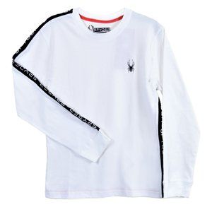 NWT Boys (8-20) SPYDER Cotton Long sleeve T- Shirt